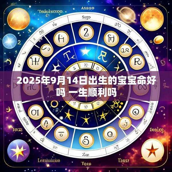 2025年9月14日出生的宝宝命好吗 一生顺利吗