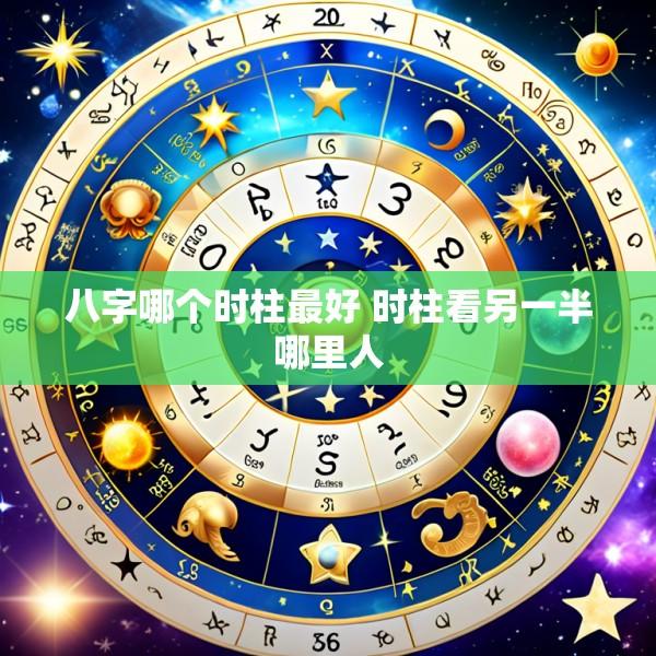 八字哪个时柱最好 时柱看另一半哪里人