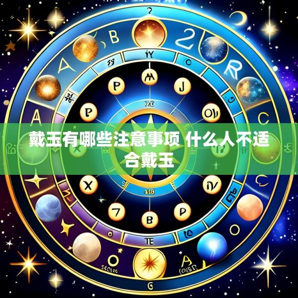 戴玉有哪些注意事项 什么人不适合戴玉