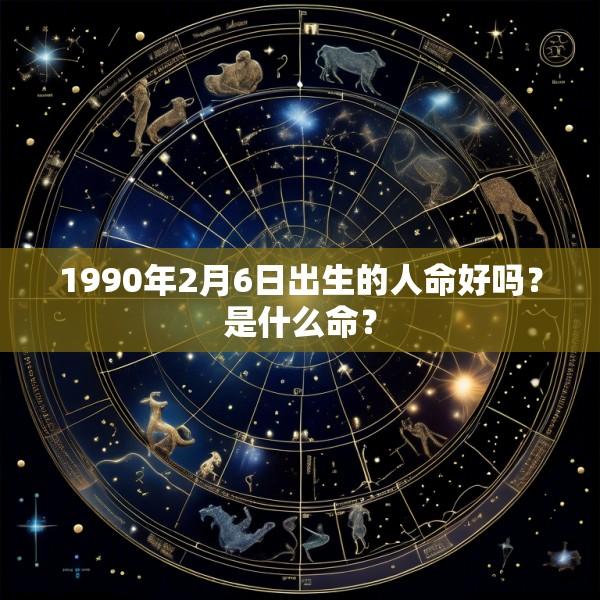 1990年2月6日出生的人命好吗？是什么命？