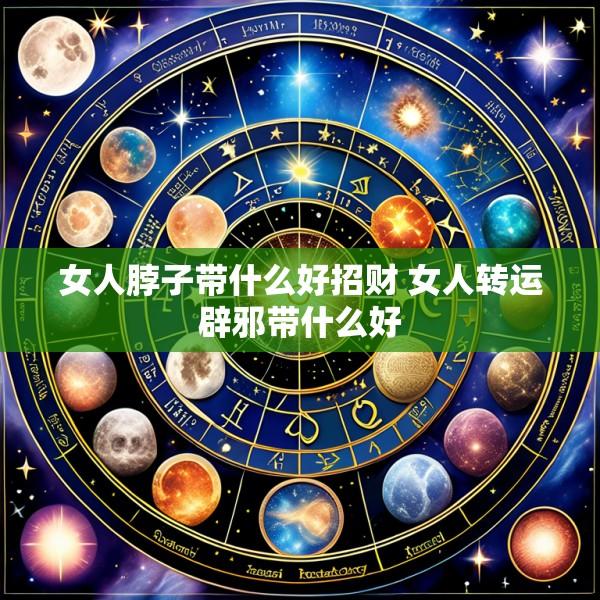女人脖子带什么好招财 女人转运辟邪带什么好