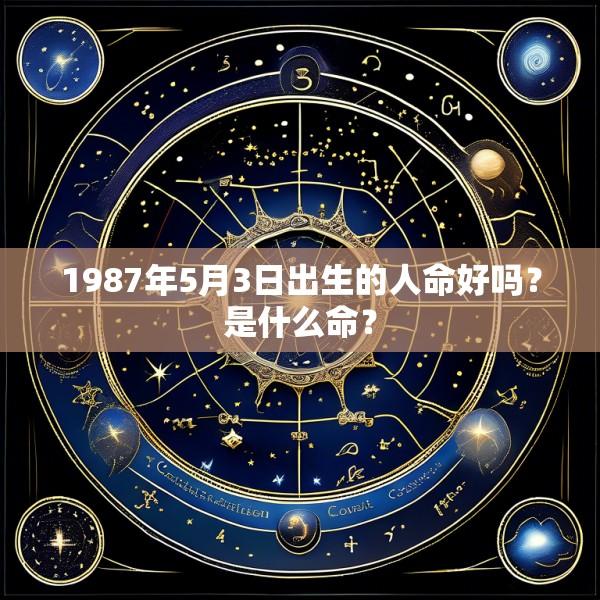 1987年5月3日出生的人命好吗？是什么命？