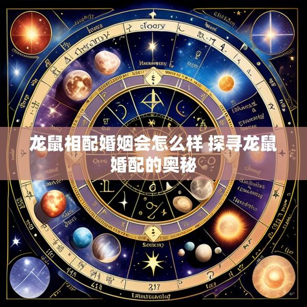 龙鼠相配婚姻会怎么样 探寻龙鼠婚配的奥秘