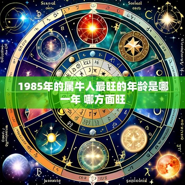 1985年的属牛人最旺的年龄是哪一年 哪方面旺