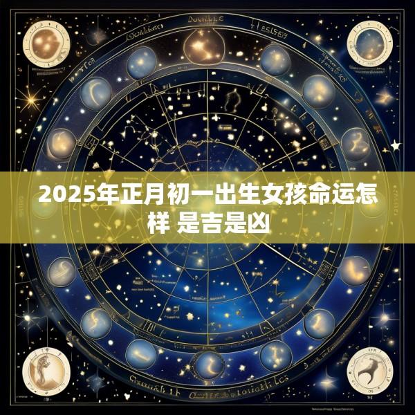 2025年正月初一出生女孩命运怎样 是吉是凶