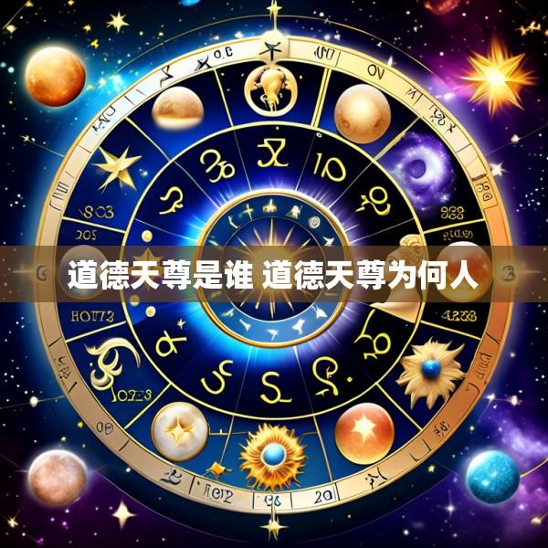 道德天尊是谁 道德天尊为何人