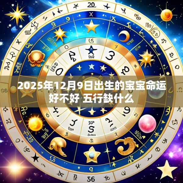 2025年12月9日出生的宝宝命运好不好 五行缺什么