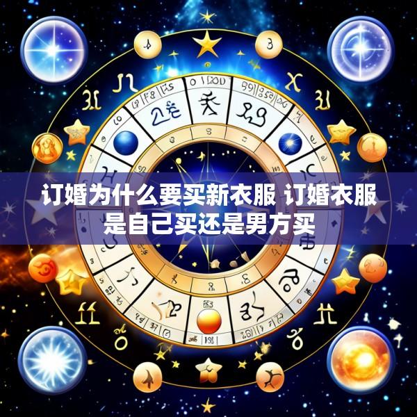 订婚为什么要买新衣服 订婚衣服是自己买还是男方买