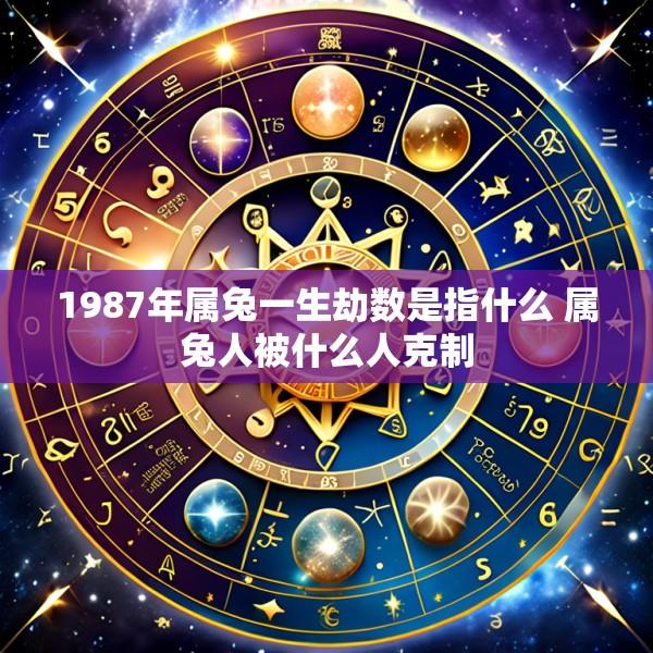 1987年属兔一生劫数是指什么 属兔人被什么人克制