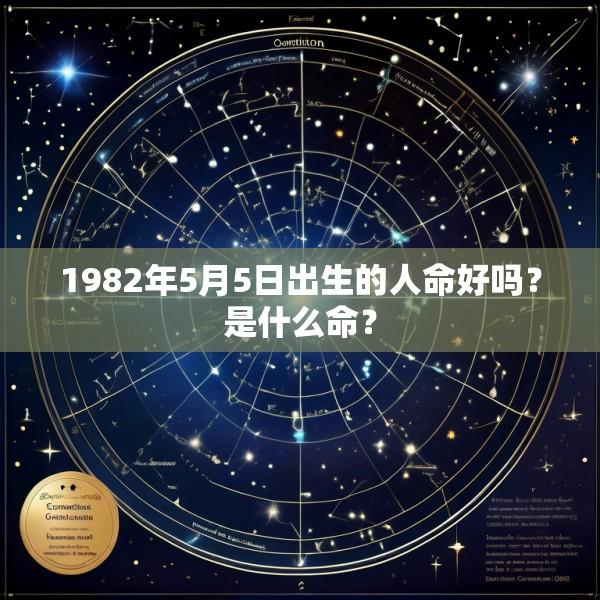 1982年5月5日出生的人命好吗？是什么命？