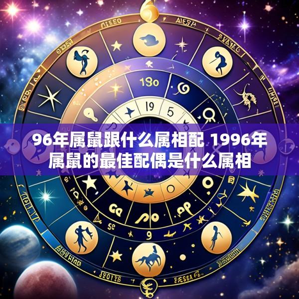 96年属鼠跟什么属相配 1996年属鼠的最佳配偶是什么属相