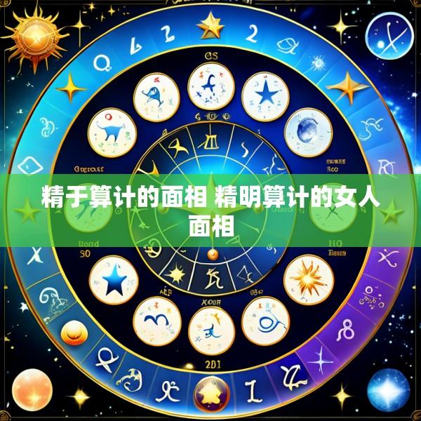 精于算计的面相 精明算计的女人面相