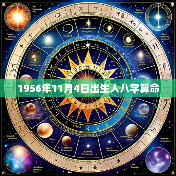 1956年11月4日出生人八字算命