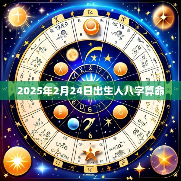 2025年2月24日出生人八字算命