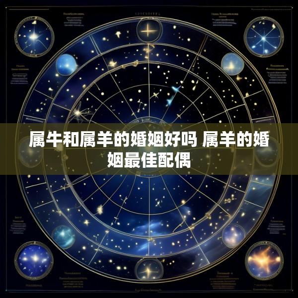 属牛和属羊的婚姻好吗 属羊的婚姻最佳配偶