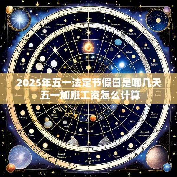 2025年五一法定节假日是哪几天 五一加班工资怎么计算