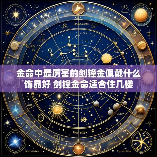 金命中最厉害的剑锋金佩戴什么饰品好 剑锋金命适合住几楼