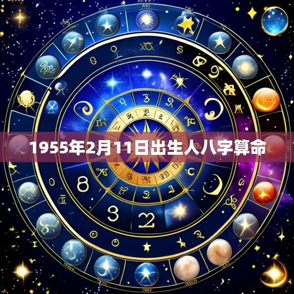 1955年2月11日出生人八字算命