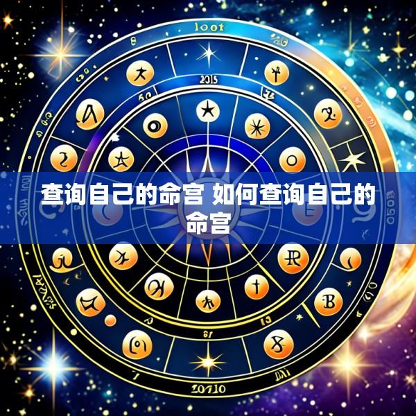 查询自己的命宫 如何查询自己的命宫