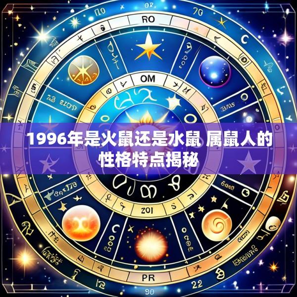 1996年是火鼠还是水鼠 属鼠人的性格特点揭秘