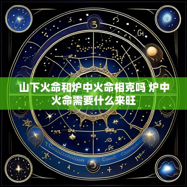 山下火命和炉中火命相克吗 炉中火命需要什么来旺