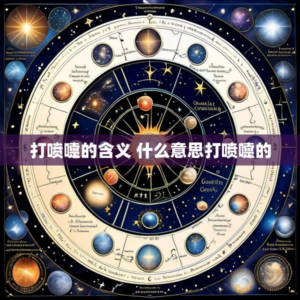 打喷嚏的含义 什么意思打喷嚏的