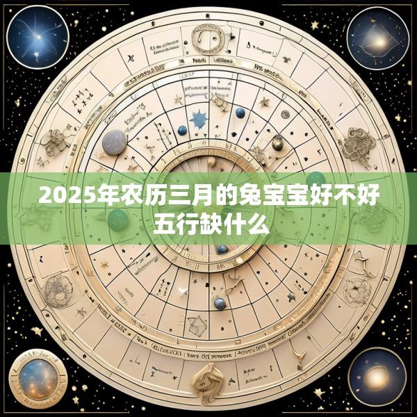 2025年农历三月的兔宝宝好不好 五行缺什么