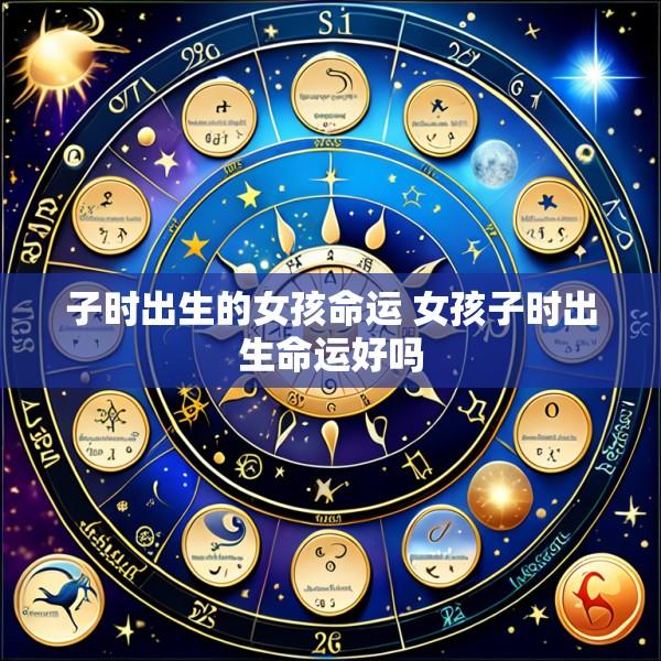 子时出生的女孩命运 女孩子时出生命运好吗