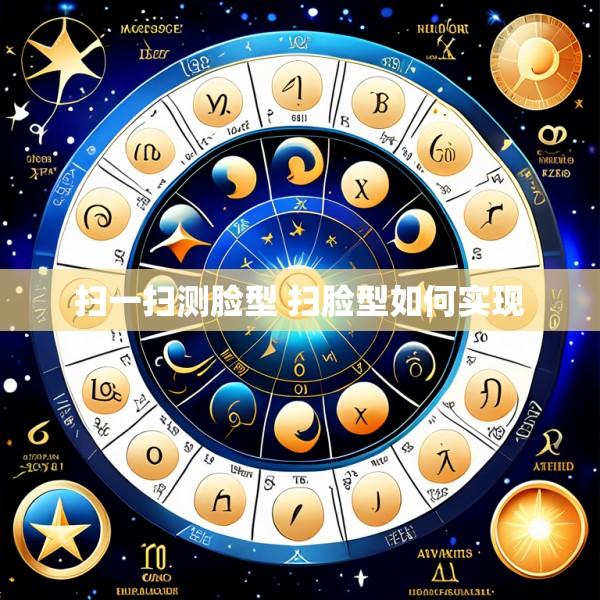 扫一扫测脸型 扫脸型如何实现