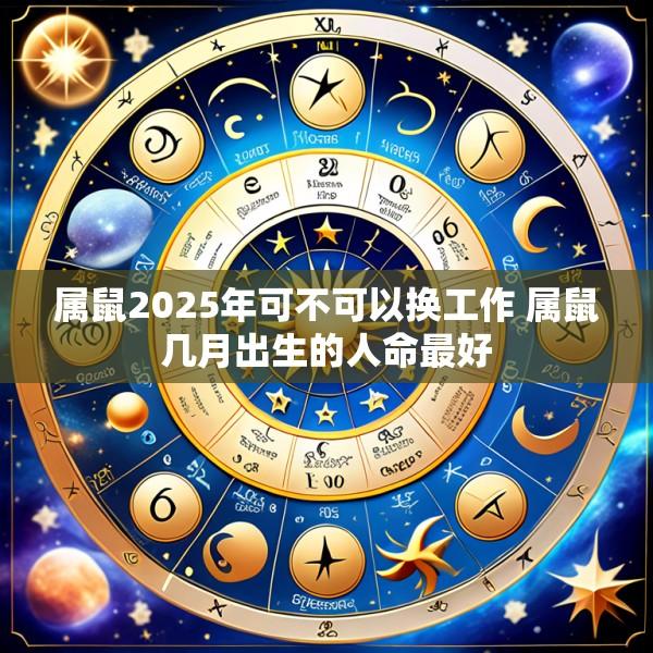 属鼠2025年可不可以换工作 属鼠几月出生的人命最好