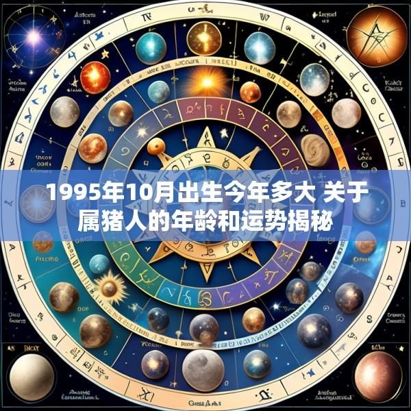 1995年10月出生今年多大 关于属猪人的年龄和运势揭秘