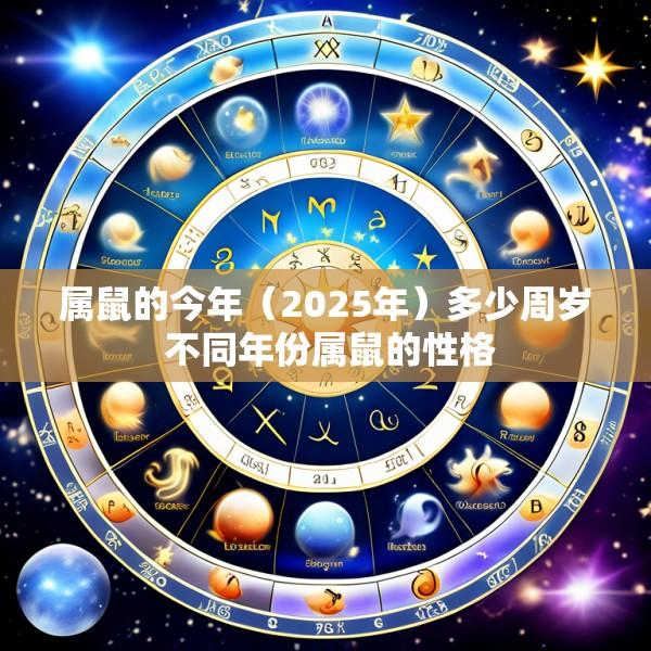 属鼠的今年（2025年）多少周岁 不同年份属鼠的性格