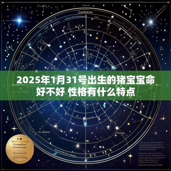 2025年1月31号出生的猪宝宝命好不好 性格有什么特点