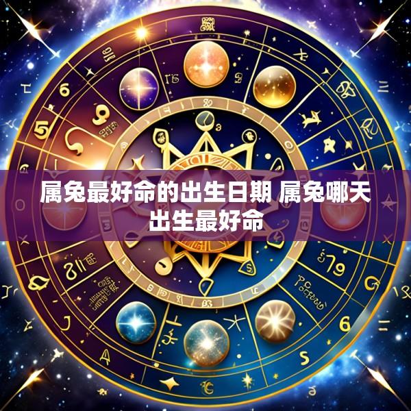 属兔最好命的出生日期 属兔哪天出生最好命