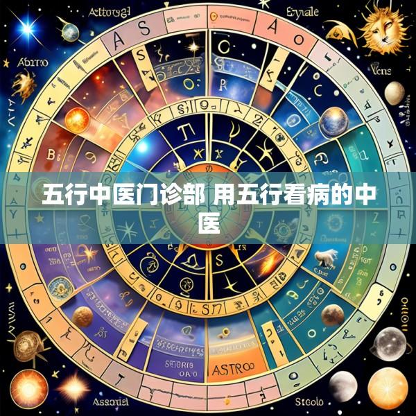 五行中医门诊部 用五行看病的中医