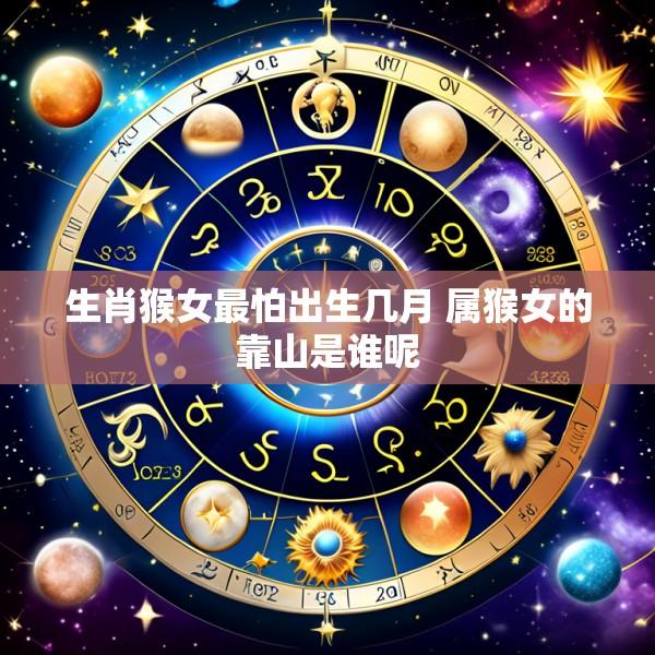 生肖猴女最怕出生几月 属猴女的靠山是谁呢