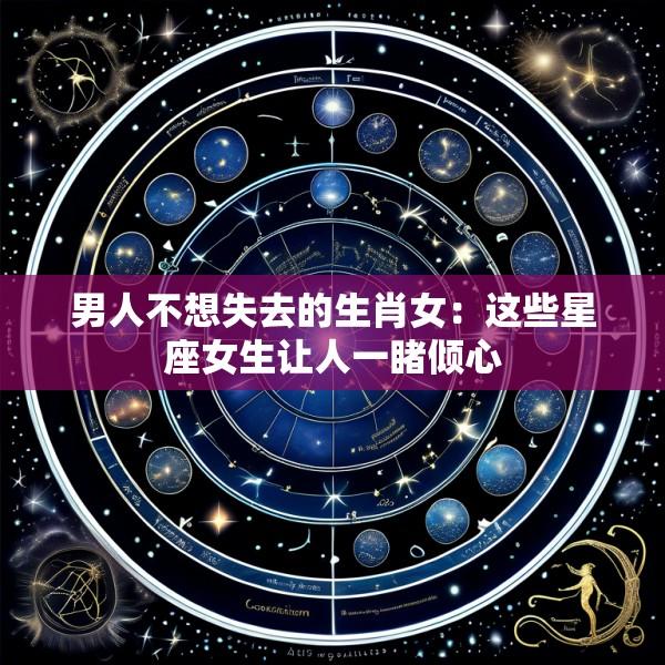 男人不想失去的生肖女：这些星座女生让人一睹倾心