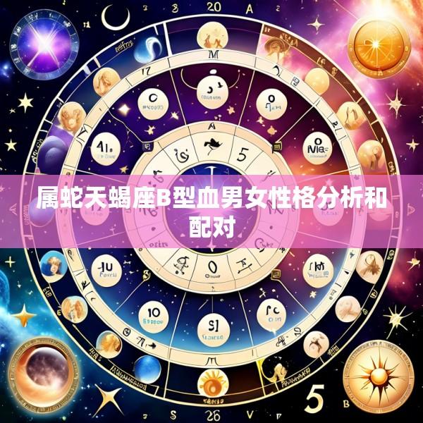 属蛇天蝎座B型血男女性格分析和配对