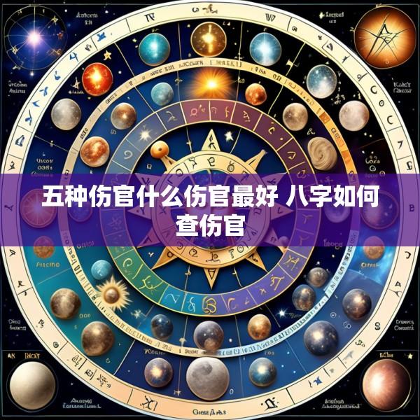 五种伤官什么伤官最好 八字如何查伤官