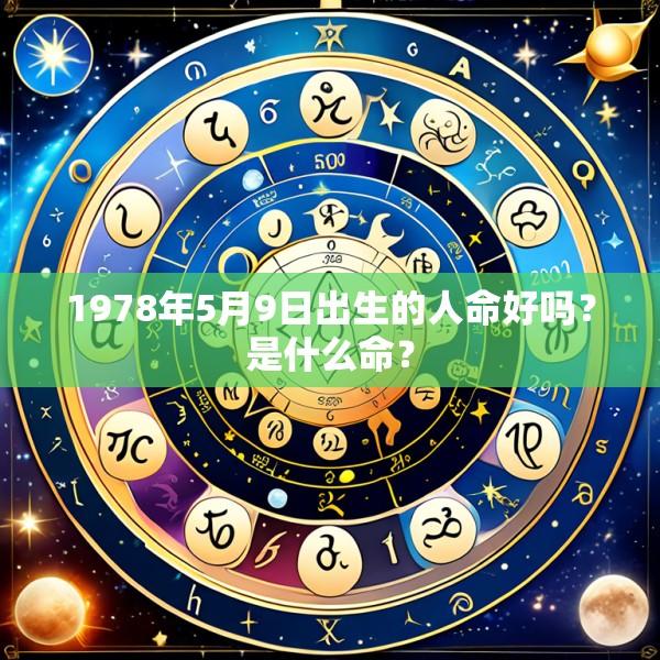 1978年5月9日出生的人命好吗？是什么命？