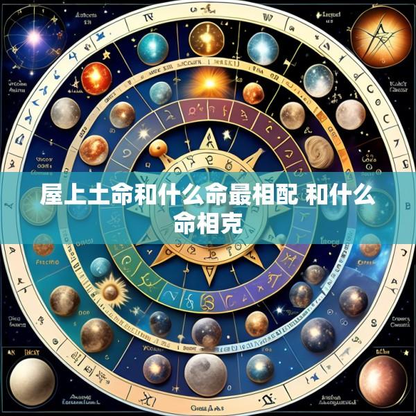屋上土命和什么命最相配 和什么命相克