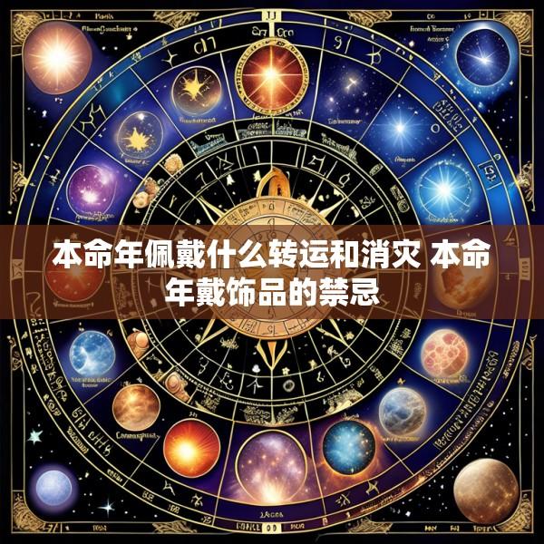 本命年佩戴什么转运和消灾 本命年戴饰品的禁忌