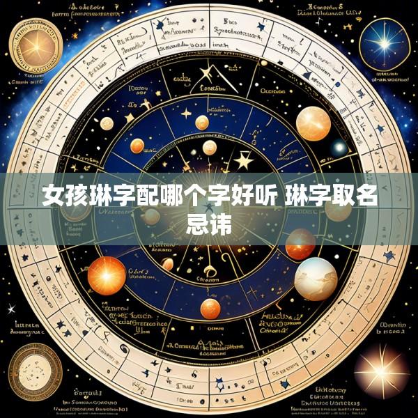 女孩琳字配哪个字好听 琳字取名忌讳