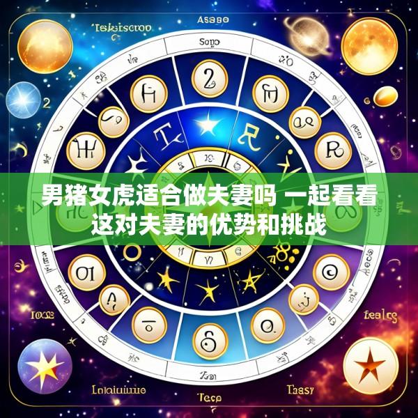 男猪女虎适合做夫妻吗 一起看看这对夫妻的优势和挑战