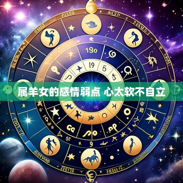 属羊女的感情弱点 心太软不自立