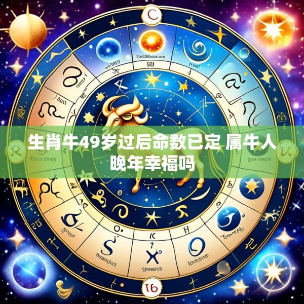 生肖牛49岁过后命数已定 属牛人晚年幸福吗