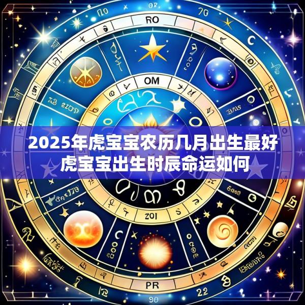 2025年虎宝宝农历几月出生最好 虎宝宝出生时辰命运如何