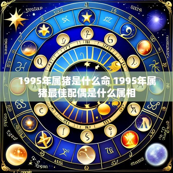 1995年属猪是什么命 1995年属猪最佳配偶是什么属相