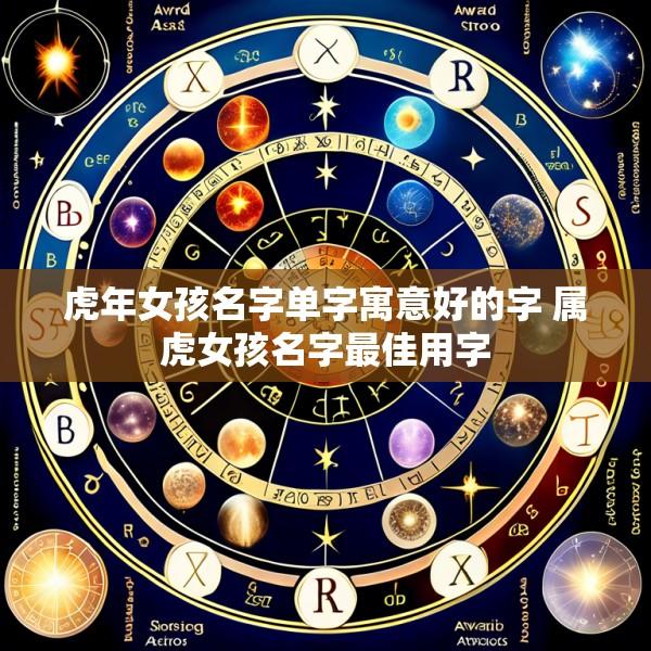 虎年女孩名字单字寓意好的字 属虎女孩名字最佳用字