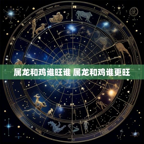 属龙和鸡谁旺谁 属龙和鸡谁更旺